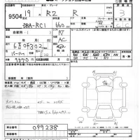 Subaru R2 лот № 9504 оценка 3  с аукциона в Японии 4