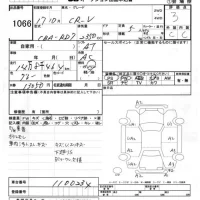 Honda CR-V лот № 1066 оценка 3  с аукциона в Японии 5