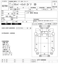 Nissan CLIPPER TRUCK лот № 2704 оценка 3  с аукциона в Японии 5