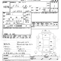 Honda CR-V лот № 1076 оценка 3  с аукциона в Японии 5