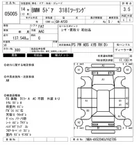 BMW 3-Series лот № 5005 оценка 3.5  с аукциона в Японии 6
