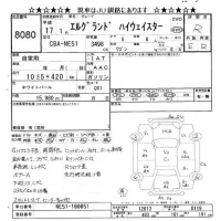 Nissan ELGRAND лот № 8080 оценка R  с аукциона в Японии 8