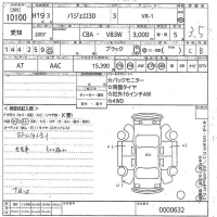 Mitsubishi PAJERO лот № 10100 оценка 3.5  с аукциона в Японии 10