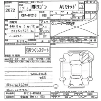 Suzuki MRWAGON лот № 2072 оценка   с аукциона в Японии 9