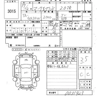 Toyota MARK2 BLIT лот № 3015 оценка 3.5  с аукциона в Японии 5