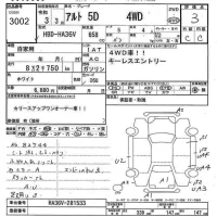Suzuki ALTO VAN лот № 3002 оценка 3  с аукциона в Японии 8