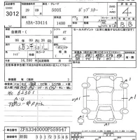 Fiat 500X лот № 3012 оценка 4  с аукциона в Японии 8