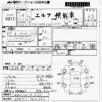 Isuzu ELF лот № 9917 оценка 3.5  с аукциона в Японии 7