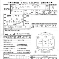 Nissan BIGTHUMB лот № 7308 оценка R  с аукциона в Японии 9