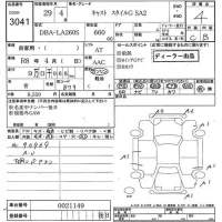 Daihatsu Cast лот № 3041 оценка 4  с аукциона в Японии 8