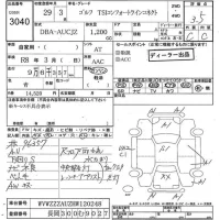 Volkswagen GOLF лот № 3040 оценка 3.5  с аукциона в Японии 8