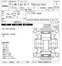 Volkswagen GOLF лот № 5069 оценка 4  с аукциона в Японии 6