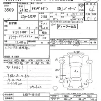 Mazda ATENZA SEDAN лот № 3509 оценка 4  с аукциона в Японии 7