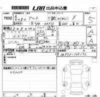 Suzuki ALTO лот № 7532 оценка 5  с аукциона в Японии 5