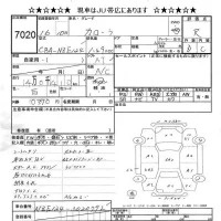 Toyota COROLLA лот № 7020 оценка R  с аукциона в Японии 8