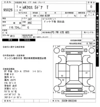 Mitsubishi EK X лот № 95026 оценка 0  с аукциона в Японии 7