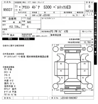 Toyota ARISTO лот № 95037 оценка 0  с аукциона в Японии 7