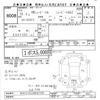 Volkswagen NEW BEETLE лот № 6008 оценка 3  с аукциона в Японии 8