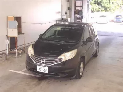 Nissan NOTE  с аукциона в Японии