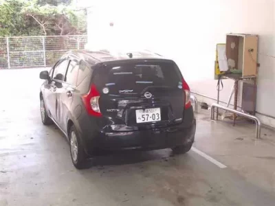 Nissan NOTE  с аукциона в Японии