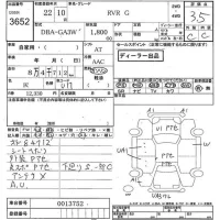 Mitsubishi RVR лот № 3652 оценка 3.5  с аукциона в Японии 7