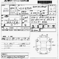 Mercedes-Benz E CLASS лот № 3177 оценка 4.5  с аукциона в Японии 7