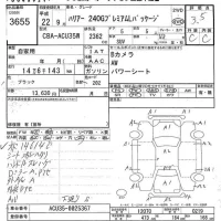 Toyota HARRIER лот № 3655 оценка 3.5  с аукциона в Японии 7