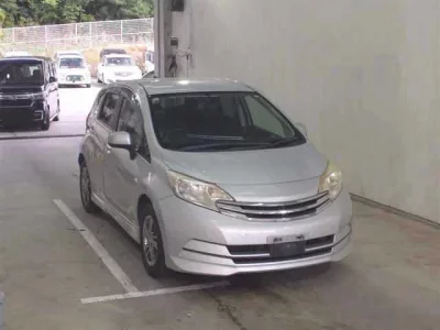Nissan NOTE  с аукциона в Японии