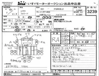 Isuzu FORWARD лот № 3239 оценка RA  с аукциона в Японии 4