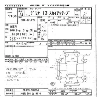 Mazda DEMIO лот № 1136 оценка R  с аукциона в Японии 7