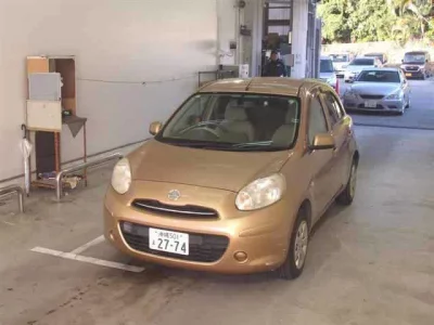 Nissan MARCH  с аукциона в Японии