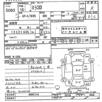 Daihatsu MIRA лот № 5060 оценка R  с аукциона в Японии 9
