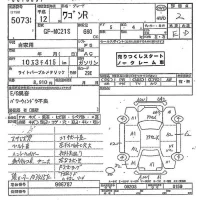 Suzuki WAGON R лот № 5073 оценка 2  с аукциона в Японии 9