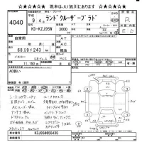 Toyota LAND CRUISER PRADO лот № 4040 оценка R  с аукциона в Японии 11