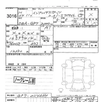 Subaru IMPREZA лот № 3016 оценка -  с аукциона в Японии 6
