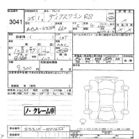 Subaru GOLF ALLTRACK лот № 3041 оценка -  с аукциона в Японии 5