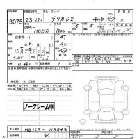 Mitsubishi DELICA D2 лот № 3075 оценка -  с аукциона в Японии 6