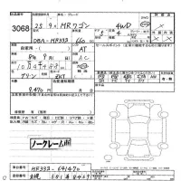 Suzuki MRWAGON лот № 3068 оценка -  с аукциона в Японии 6