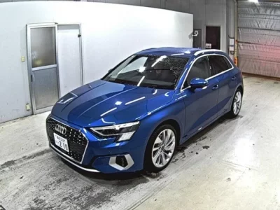 Audi A3  с аукциона в Японии