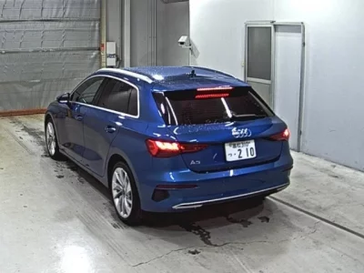 Audi A3  с аукциона в Японии