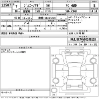 Suzuki JIMNY NOMADE лот № 12507 оценка S  с аукциона в Японии 2