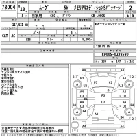 Daihatsu MOVE лот № 78004 оценка 2  с аукциона в Японии 2
