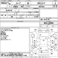 Nissan CUBE лот № 78010 оценка 3  с аукциона в Японии 2