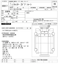 Mitsubishi CANTER лот № 17 оценка RB  с аукциона в Японии 10
