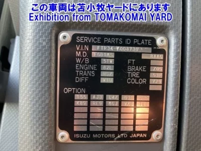 Isuzu FORWARD  с аукциона в Японии