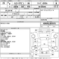 Toyota HIACE лот № 25 оценка R  с аукциона в Японии 2