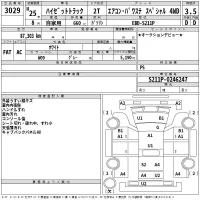 Daihatsu HIJET TRUCK лот № 3029 оценка 3.5  с аукциона в Японии 2