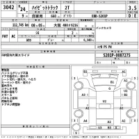 Daihatsu HIJET TRUCK лот № 3042 оценка 3.5  с аукциона в Японии 2