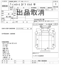 Toyota HIACE TRUCK лот № 38 оценка 3  с аукциона в Японии 10