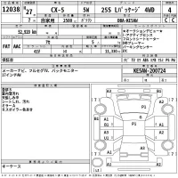 Mazda CX-5 лот № 12038 оценка 4  с аукциона в Японии 2
